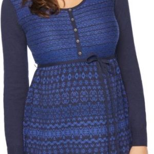 Motherhood Maternity small blue sweater